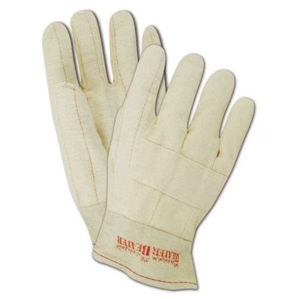 Heater Beater 27 oz Cotton Canvas Hot Mill Gloves, 12PK, Magid, Mfr#: 298KBT